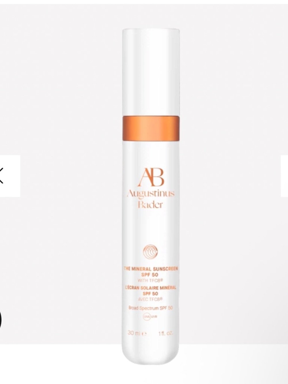 Augustinus Bader The Mineral Sunscreen SPF 50